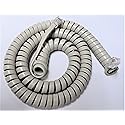 Nortel Norstar 12 ft. Ash Handset Cord For M7100, M7208, M7310, M7324 Phone (In Factory Sealed Bag)