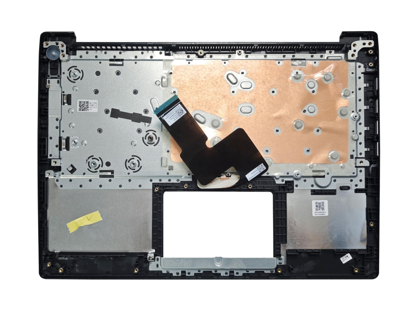 Laptop Replacement Keyboard Compatible for Lenovo IdeaPad 3-14ARE05 3-14IIL05 3-14IML05 3-14ITL05 5CB1C17475 US Layout with Palmrest Upper Cover Case