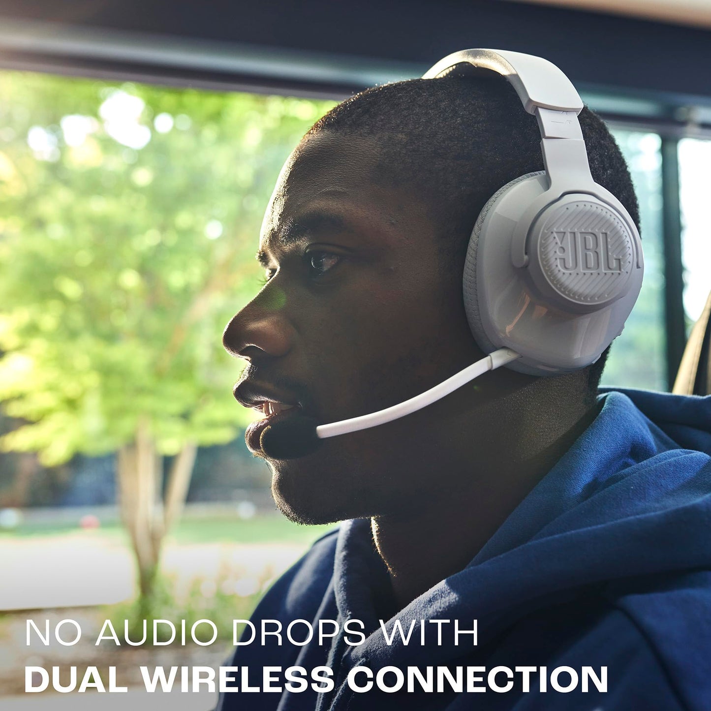 JBL Quantum 360X - Wireless Over-Ear Gaming Headset with Detachable Boom mic, JBL QuantumSOUND Signature, Up to 22-Hour Battery Life, Speed Charge…