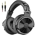 OneOdio Wired Over Ear Headphones Hi-Res Studio Monitor & Mixing DJ Stereo Headsets with 50mm Drivers and 1/4 to 3.5mm Jack for AMP Computer Recording