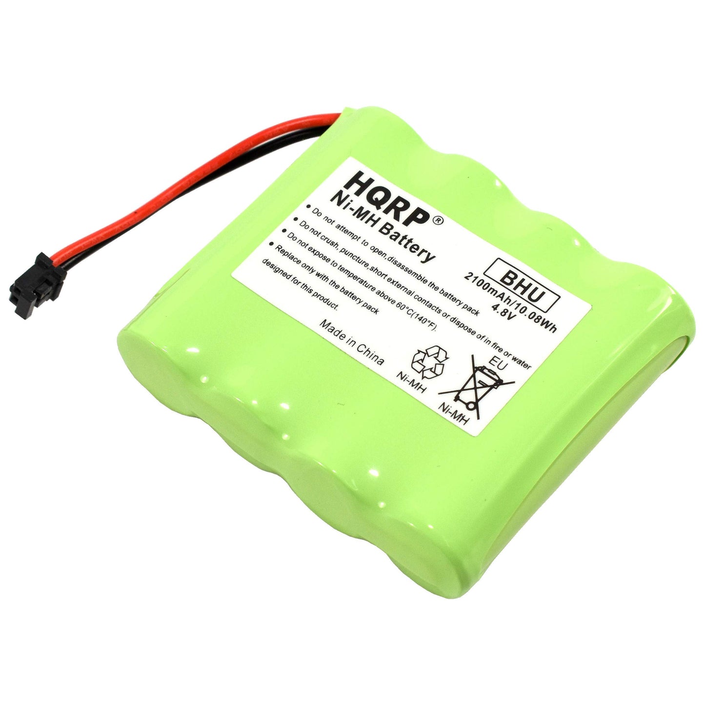 HQRP 4.8V Battery Compatible with DSC BATT2148V 4PH-H-AA2100-S-D22 WS4920HE WTK5504 Wireless Security System Alarm Panel 17000153 WKA5504