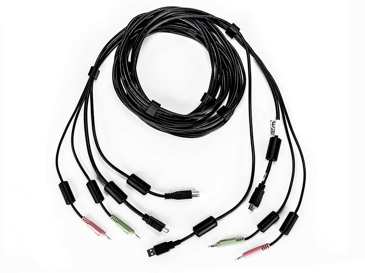 Vertiv Cybex CBL0127 KVM Cable for SV220H SV240H 10 foot USB DVI-I Video