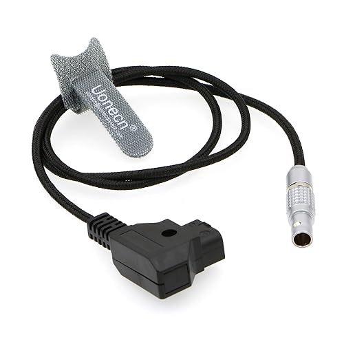 Uonecn for Anton Bauer 0B 2 Pin Male to D-Tap Power Cable for Teradek Bond ARRI RED Paralinx Preston Transvideo