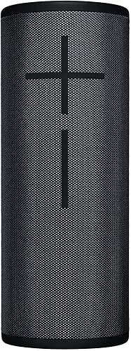Ultimate Ears MEGABOOM 3 Portable Bluetooth Wireless Speaker (Waterproof) Night Black (Renewed)