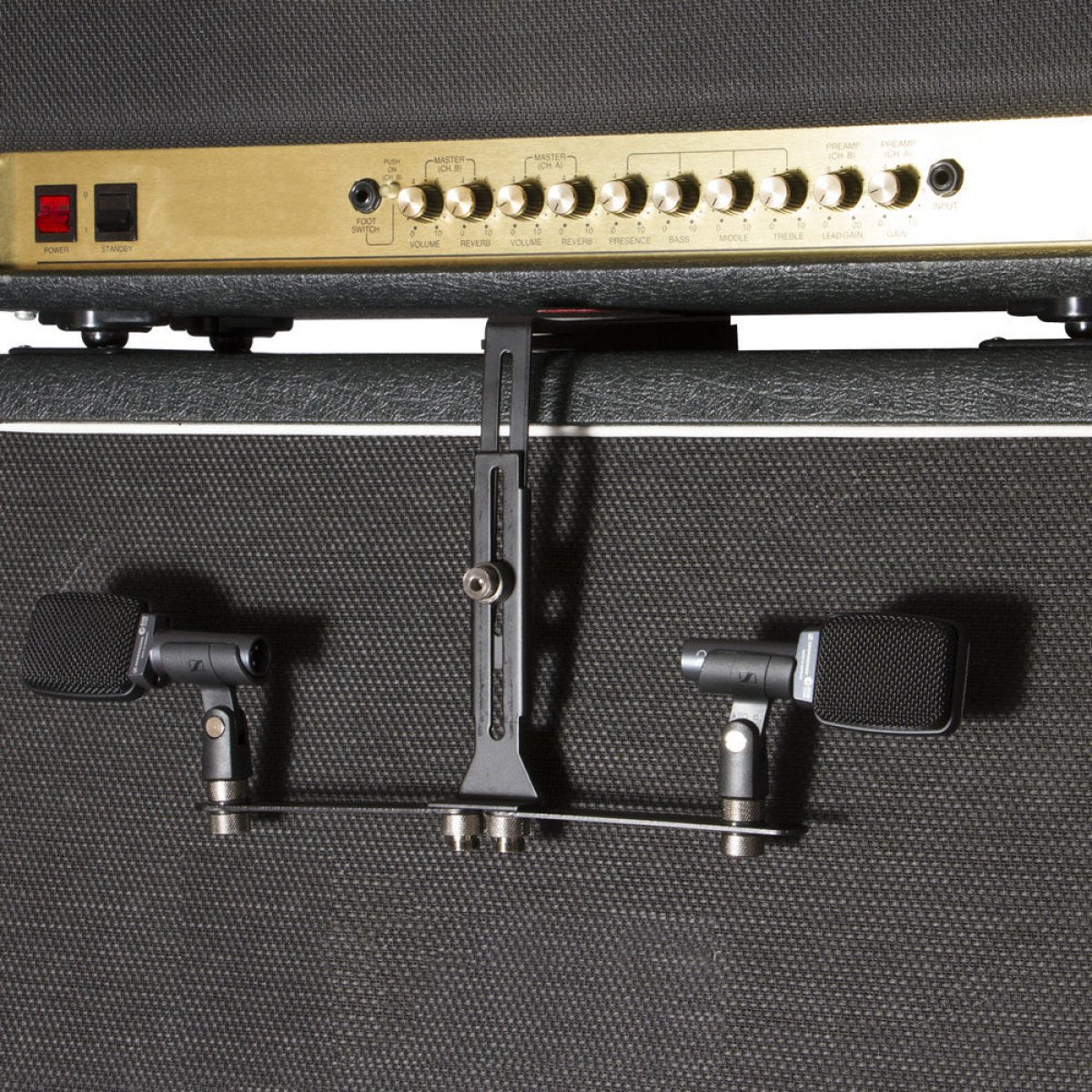 On-Stage MY650 Dual Microphone Bar for Amps