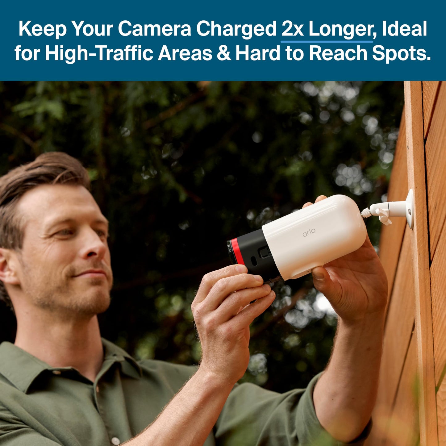 Arlo Pro XL Security Camera 2K HDR (6th Gen, 2025 Release) - Wireless Outdoor Camera, 2x Longer Rechargeable Removeable Battery, AI Event Captions