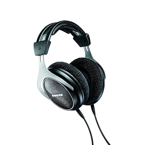 Shure SRH1540 Premium Closed-Back Headphones with 40mm Neodymium Drivers for Clear Highs and Extended Bass, Built for Professional Audio/Sound…