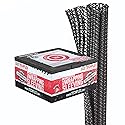 TechFlex 1/2" Split F6 Braided Sleeving Wrap, Split Loom (100FT) F6N0.50BK-100