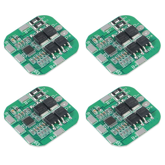 4Pcs 4S 14.8V/16.8V BMS 18 650 Lith ium Battery Protection Board Charger Protection Module with Overcharge/Over-Discharge/Over-Current/Short Circuit…