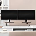 Anji Mountain Monitor Stand - Desktop Organizer & Laptop Riser, Ergonomic Monitor Riser, Space-Saving Monitor Stand for Desk, Durable Construction