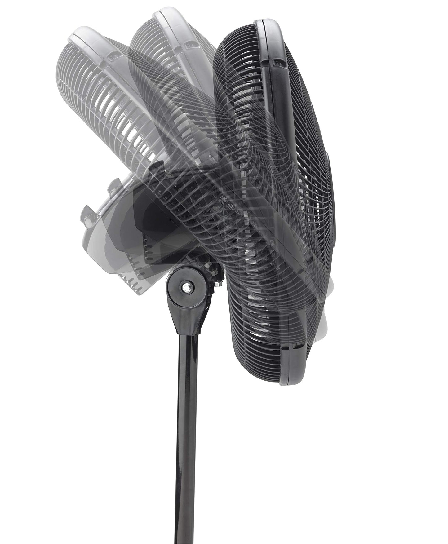 Lasko Oscillating Standing Pedestal Fan - 16” - 2521 - Black