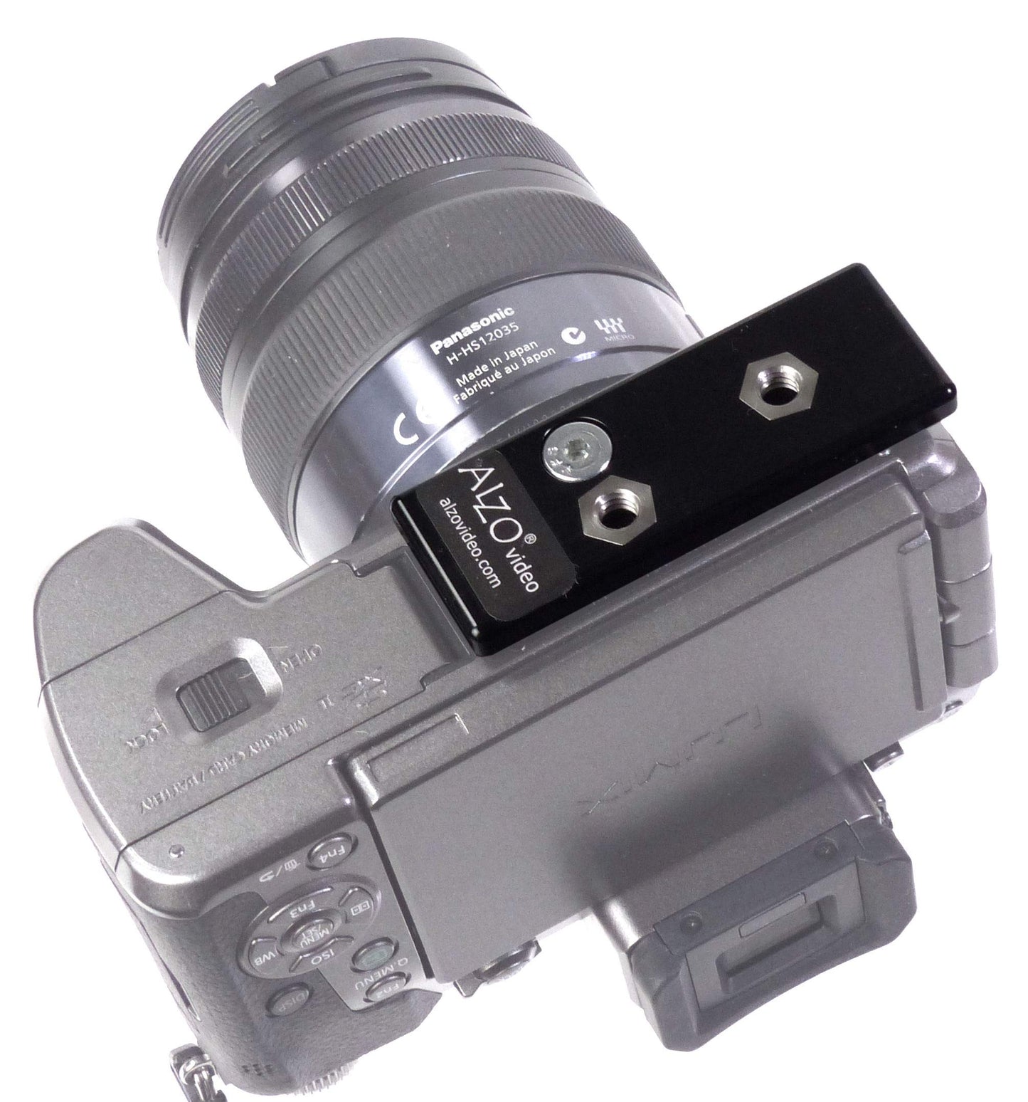 ALZO Liberator Battery Door Clearance Plate for Panasonic Lumix G7