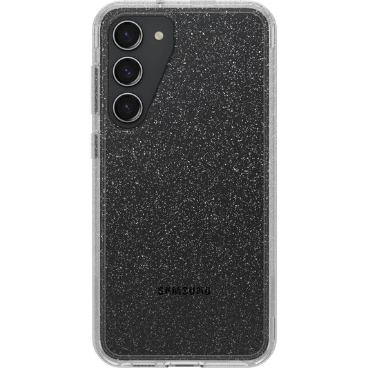 OtterBox Galaxy S23+ Symmetry Series Case - Stardust (Clear/Glitter), Ultra-Sleek, Wireless Charging Compatible, Raised Edges Protect Camera & Screen