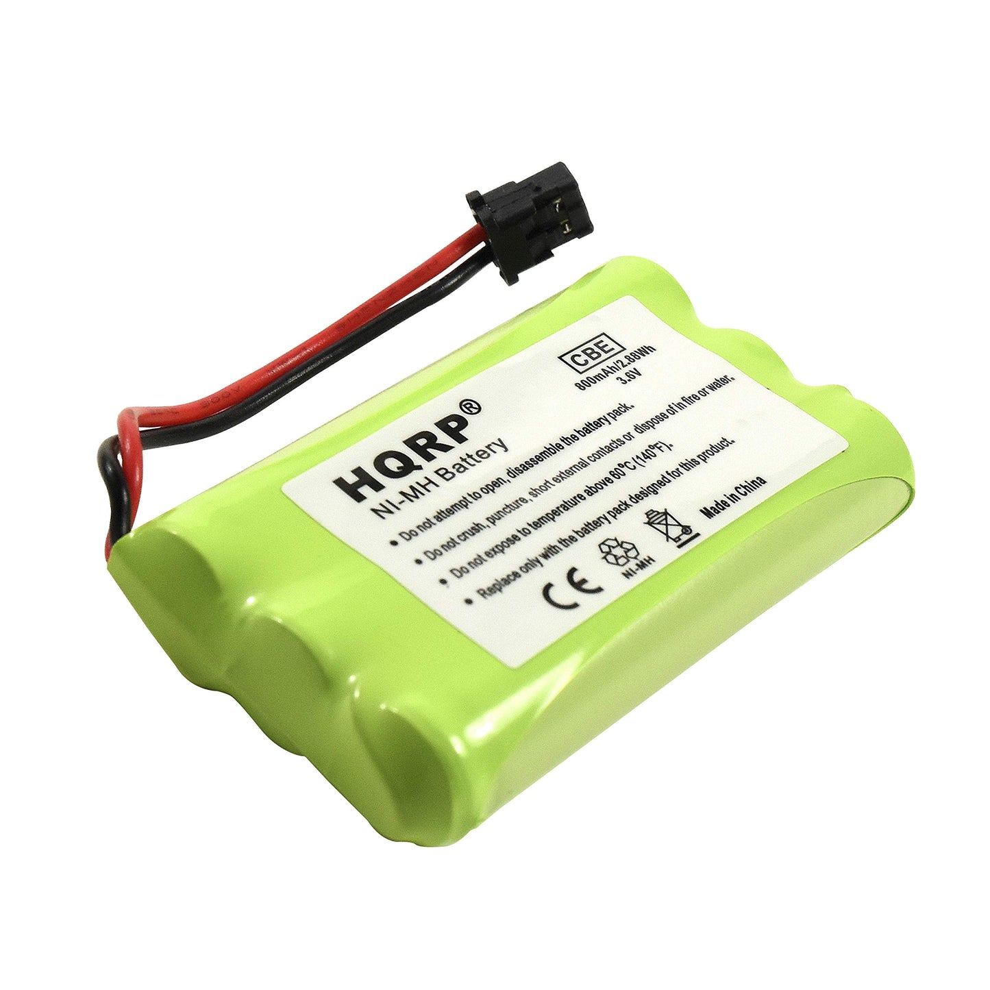 HQRP Cordless Phone Battery Compatible with Uniden PowerMax 5.8GHz 30878864022, Powermax 2.4 GHz, GE TL26402, GP 80AAALH3BMX, 80AAALH3BMZ Replacement