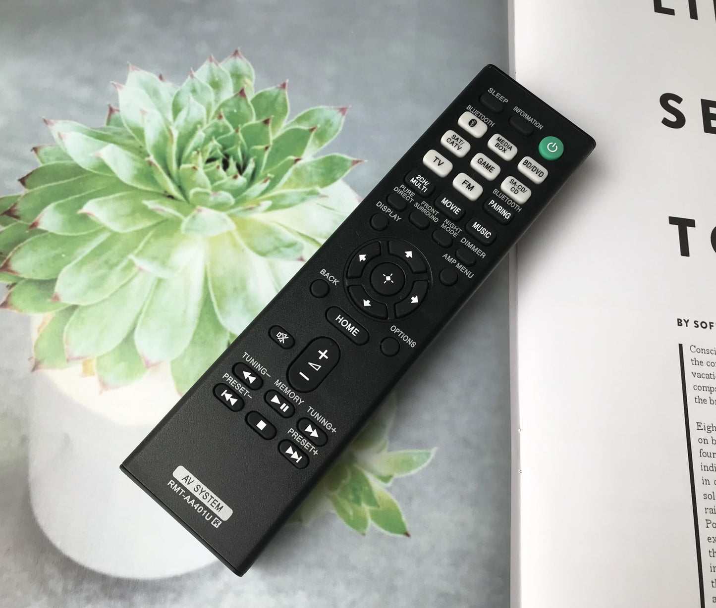 New Replaced Remote Control for Sony STR-DH590 STRDH590 STR-DH790 AV Receiver