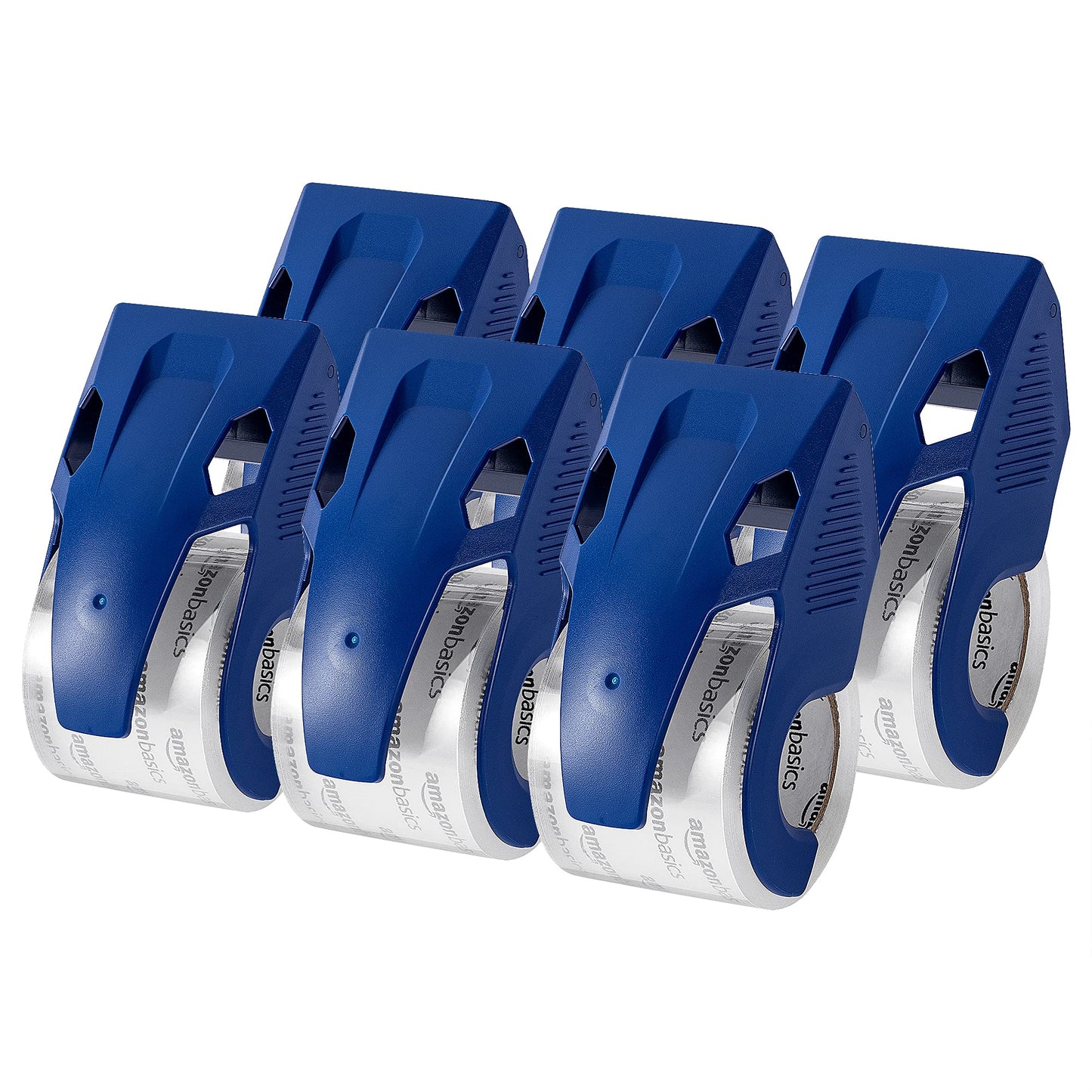 Amazon Basics Heavy Duty Packaging Tape with Dispenser for Shipping, Moving and Storing, 1.88" x 22.2 yds, 96-case