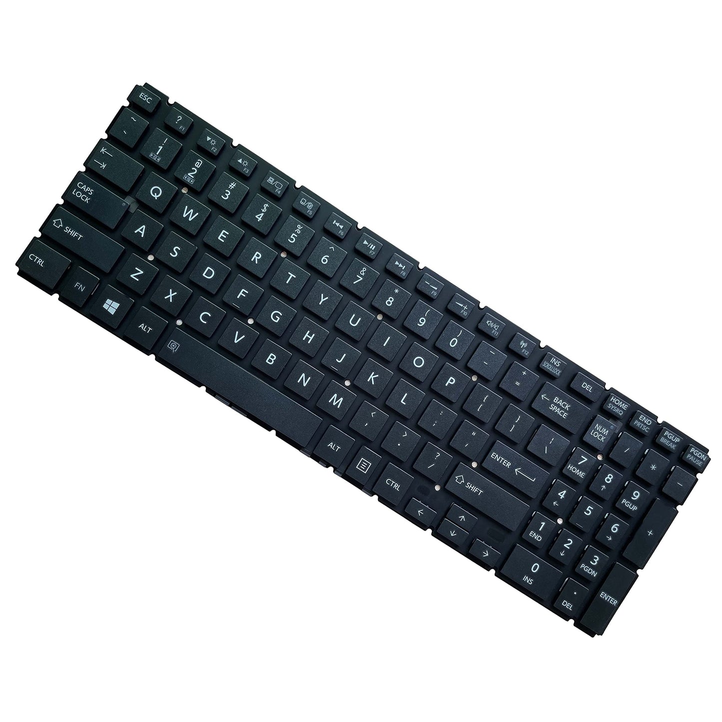 USA US Layout New Laptop Keyboard for Toshiba Satellite L50-B L50D-B L50T-B L55-B L50-C S50-B P50-C C55-C5246 C55-C5240 C55-C5241 Frameless No