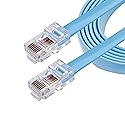 StarTech.com Cisco Console Rollover Cable - RJ45 Ethernet - Network cable - RJ-45 (M) to RJ-45 (M) - 6 ft - molded, flat - blue (ROLLOVERMM6)