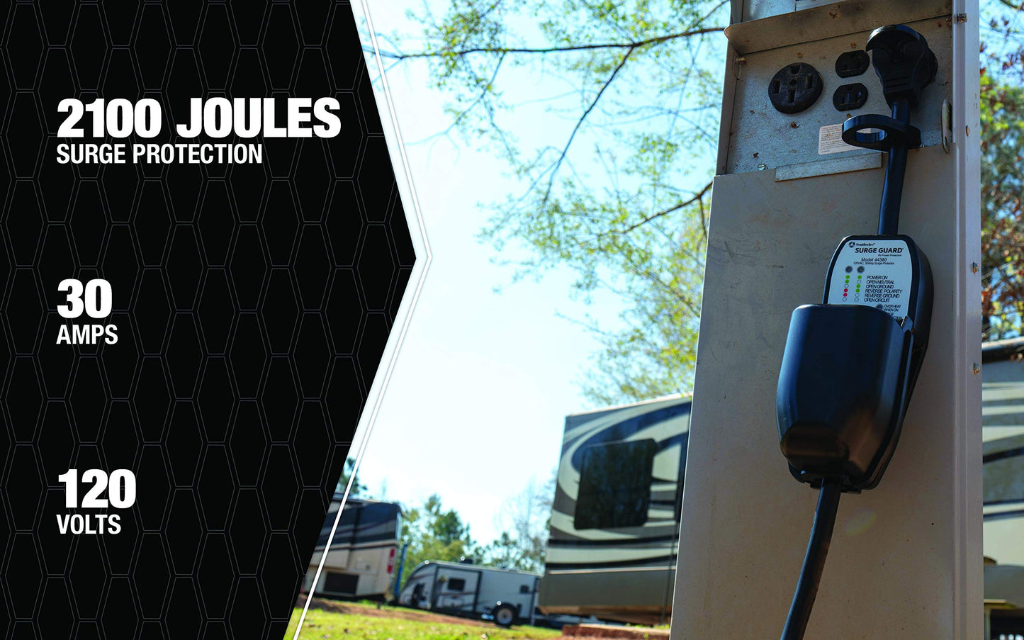 30A Portable Surge Guard w/Cover