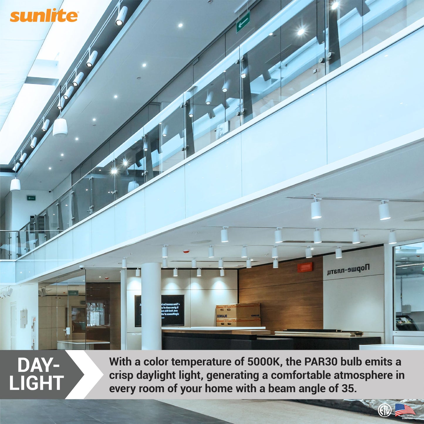 Sunlite LED PAR30 Long Neck Recessed Light Bulb, 9 Watt, (75W EQ), 850 Lm, Medium E26 Base, Dimmable, ETL Listed, 35 Degrees Beam Angle, 5000K