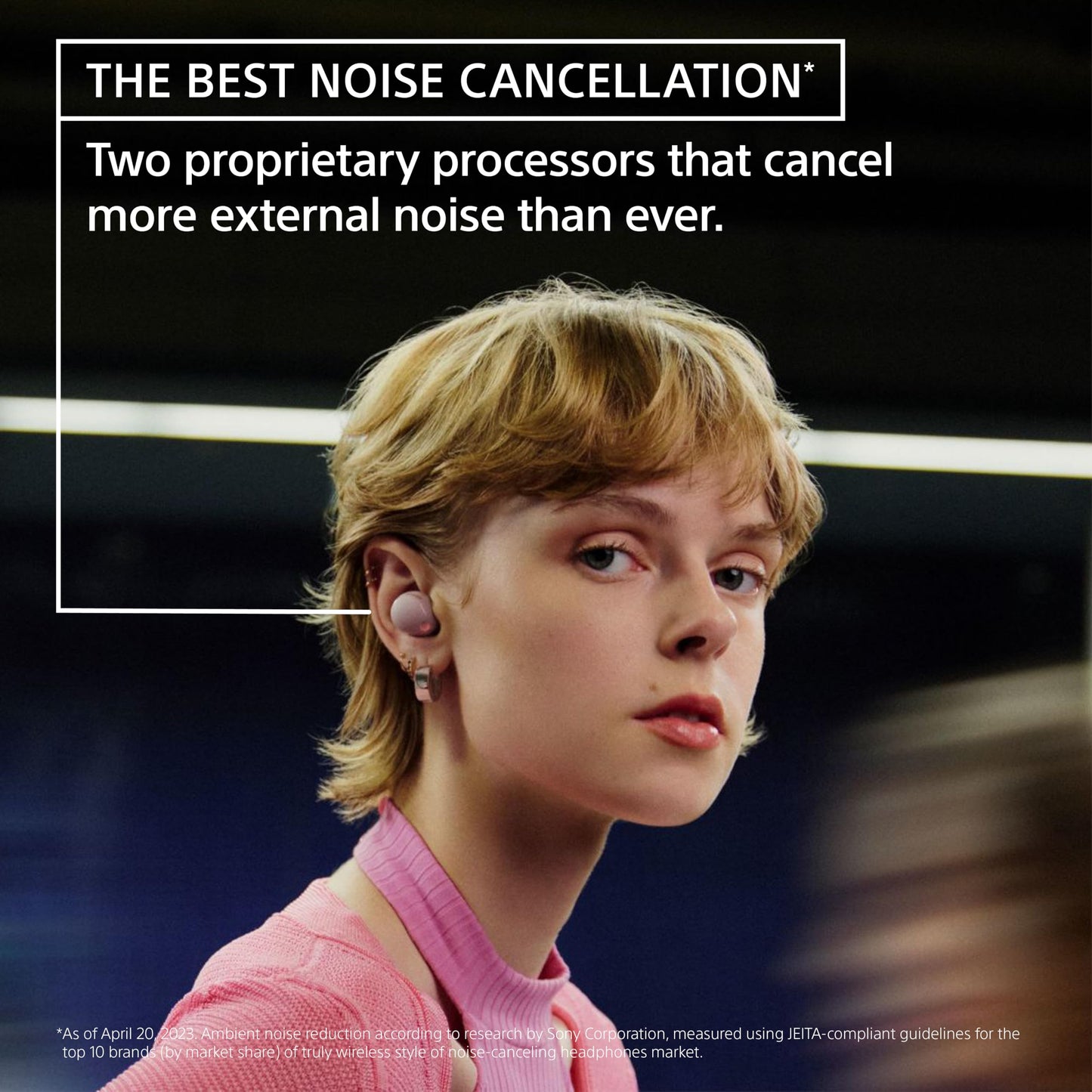 Sony WF-1000XM5 Premium Noise Cancelling Truly Wireless Earbuds, Silver