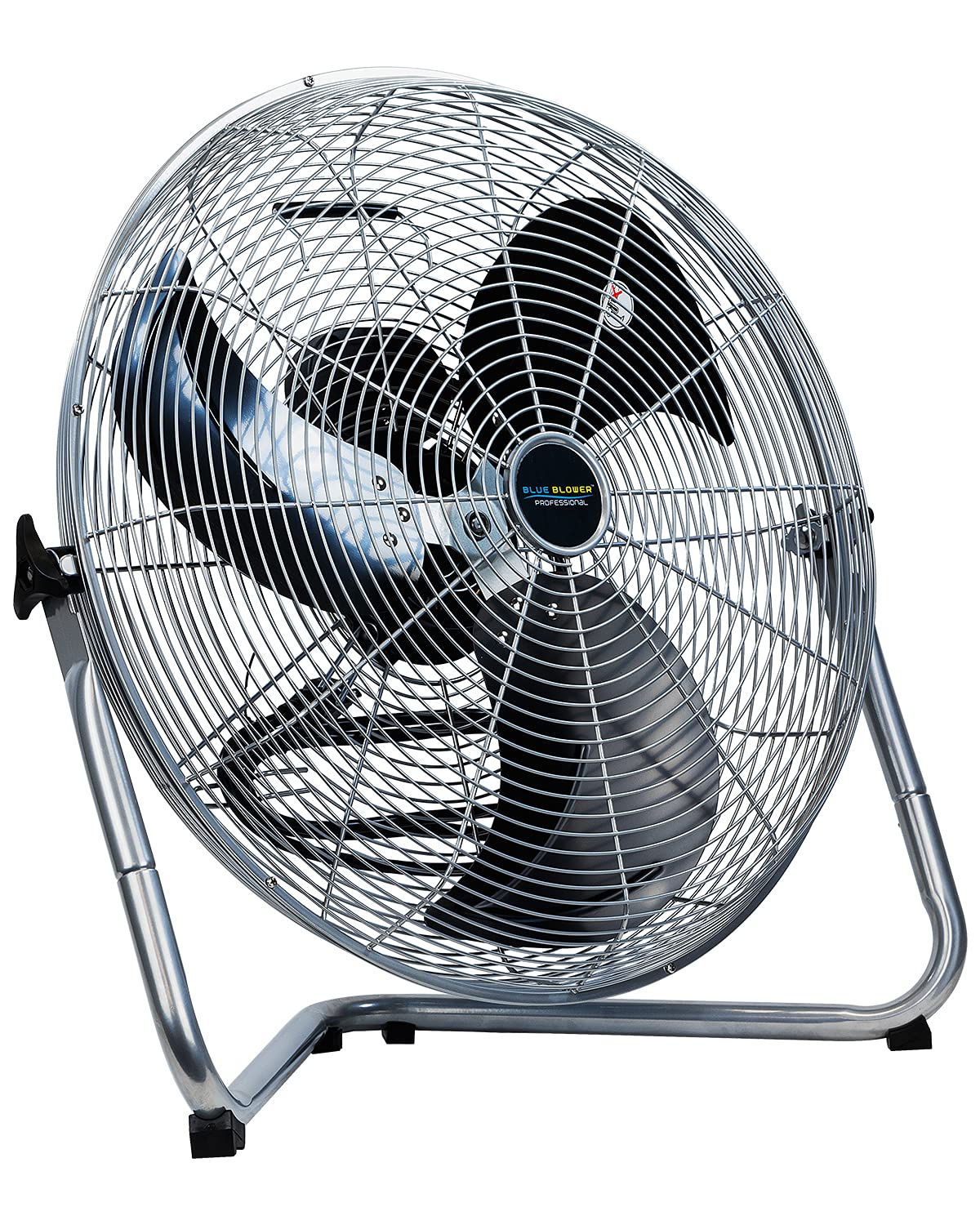 Blue Blower 20 Inch High Velocity 4600 CFM, 3 Speed, Adjustable Tilt, Industrial Floor Fan