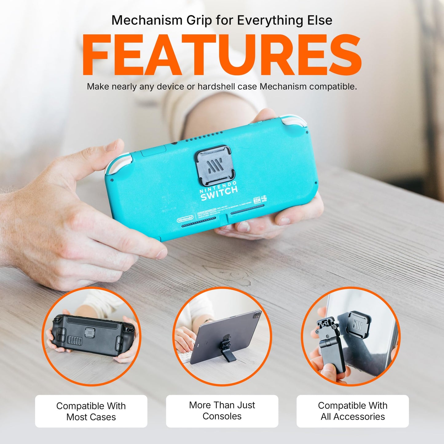 Mechanism Universal Grip for Almost Anything | Build Your Bundle Accessories