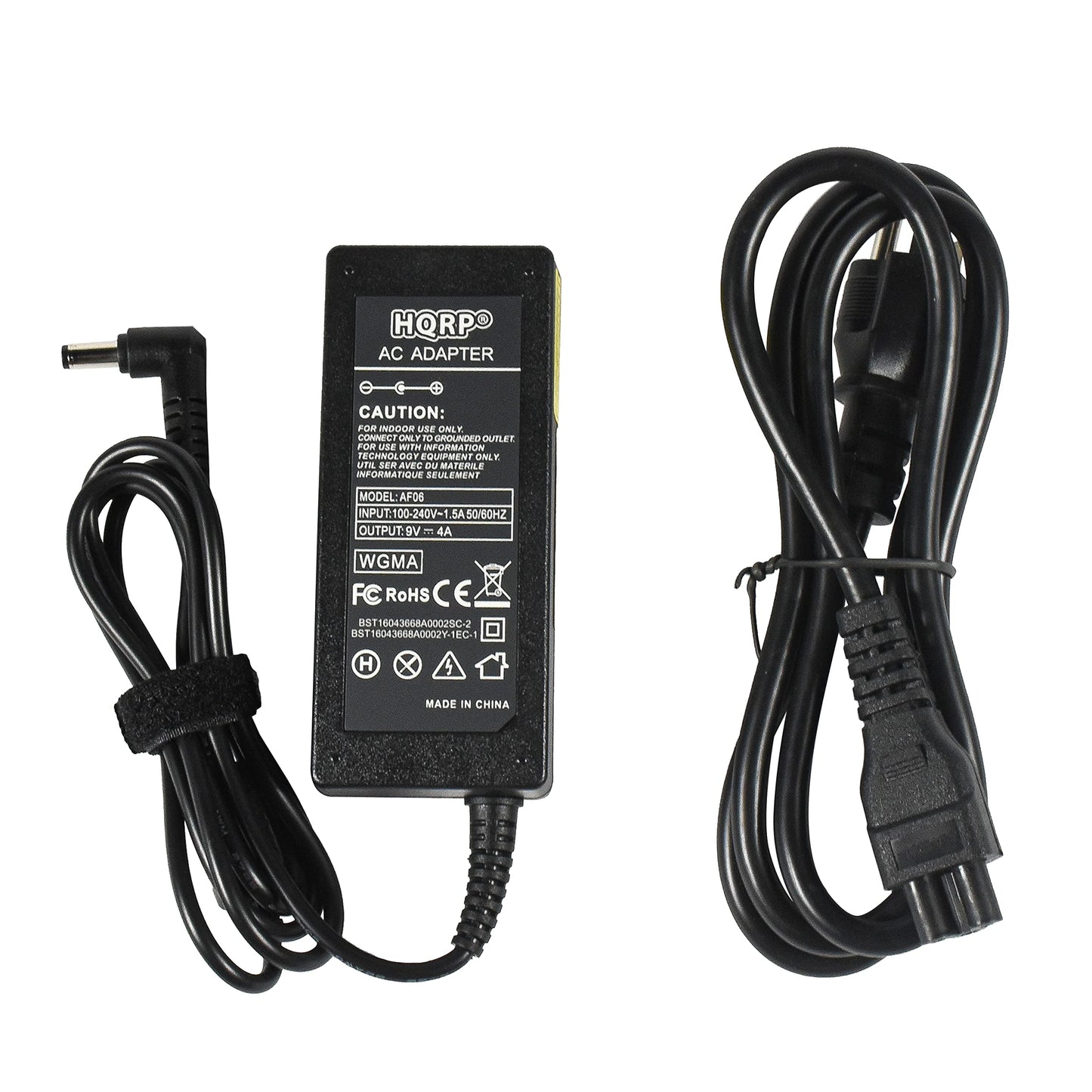 HQRP AC Adapter Compatible with Verifone Omni CPS10936-3E-R 3730, 3730LE, Vx510, Vx510LE, Vx570, Vx610, 5750C, Vx810 Duet Terminal 9V DC 4A Power…