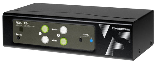 ConnectPRO - Monitor/Audio Switch - 2 Ports - Desktop (ADS-12-I)