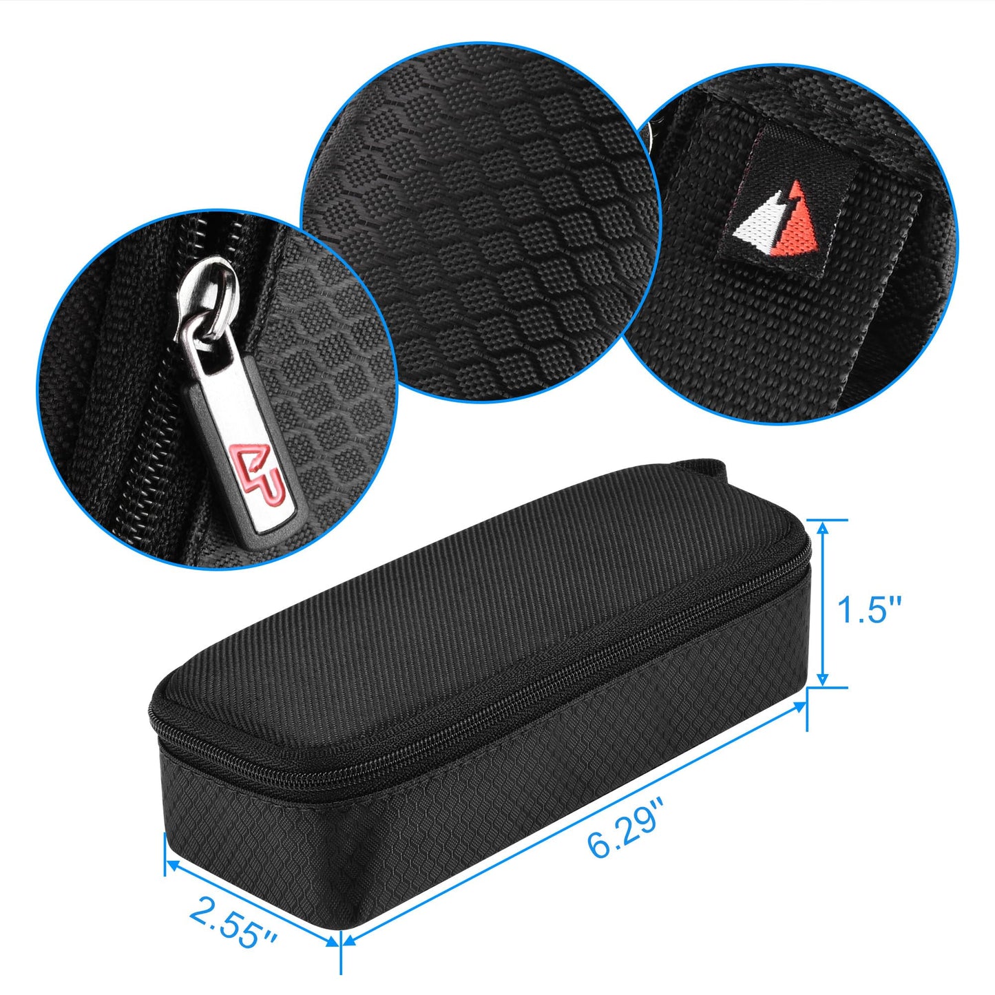 TXEsign DSLR Camera Battery Storage Bag, Battery Holder Case for GoPro Hero 10 9 8 7 6 5 4