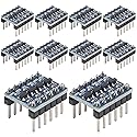 AITIAO 10pcs 4 Channels IIC I2C Logic Level Converter PRE-SOLDERED Bi-Directional Module 3.3V to 5V Shifter for Raspberry Pi and Other…