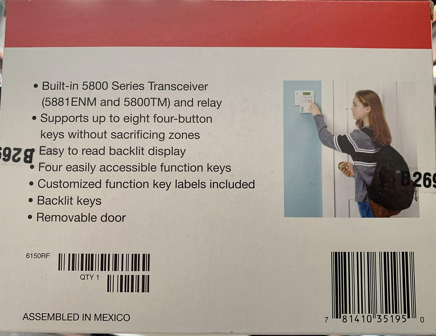 Ademco Honeywell Keypad 6150RF