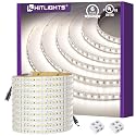 HitLights LED Strip Lights Neutral White 4000K, 16.4ft Premium High Density 24V Tape Light, 600 LEDs, 426 LM/FT, CRI 90+, IP30, Lighting for Kitchen