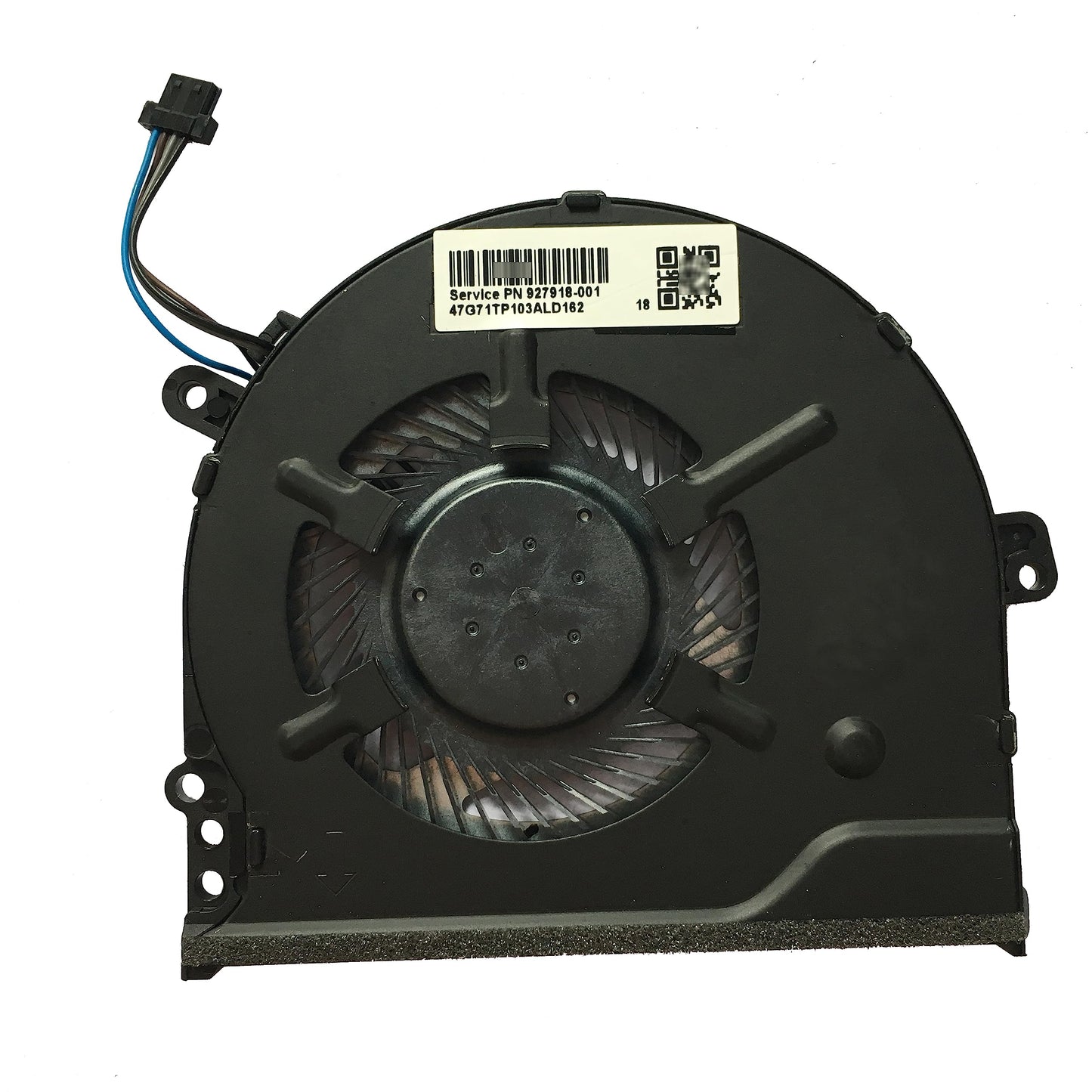 Replacement CPU Cooling Fan for HP Pavilion 15-CC700 15T-CC000 15-CC708TX 15-CC715TX 14-BK 15-CK, TPN-Q191, 927918-001