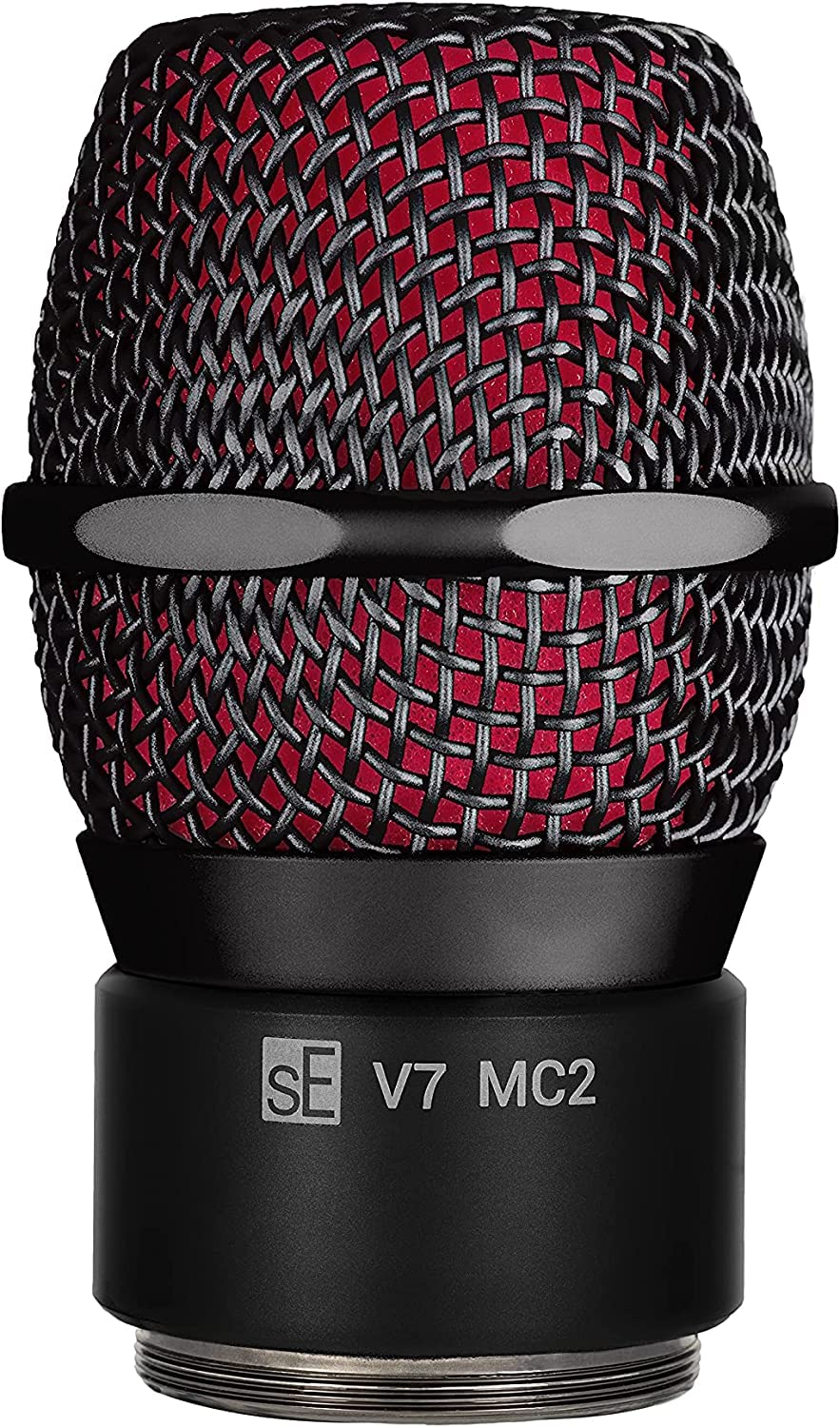 sE Electronics - V7 MC2 Mic Capsule for Sennheiser Wireless - Black - Bundle with 2 XLR Cables and 5 Cable Ties