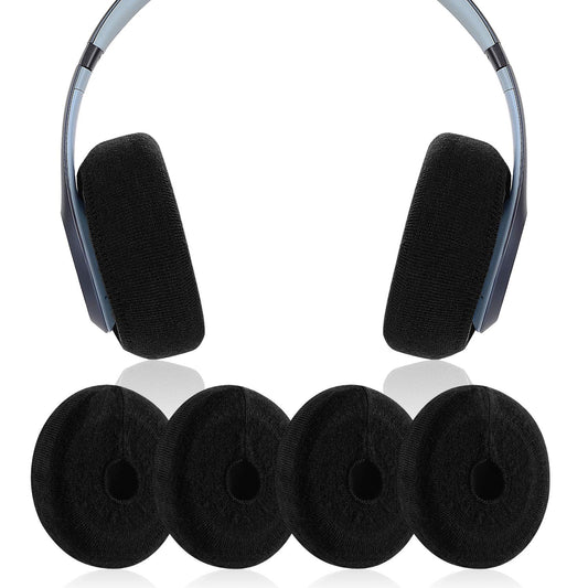 JARMOR Earpads Sweater Cover Protectors with Stretchable Knit Fabric for Beats Studio 3/2 Bose QC35 25 15 Headphones and Other Headsets with 3-4 Inch