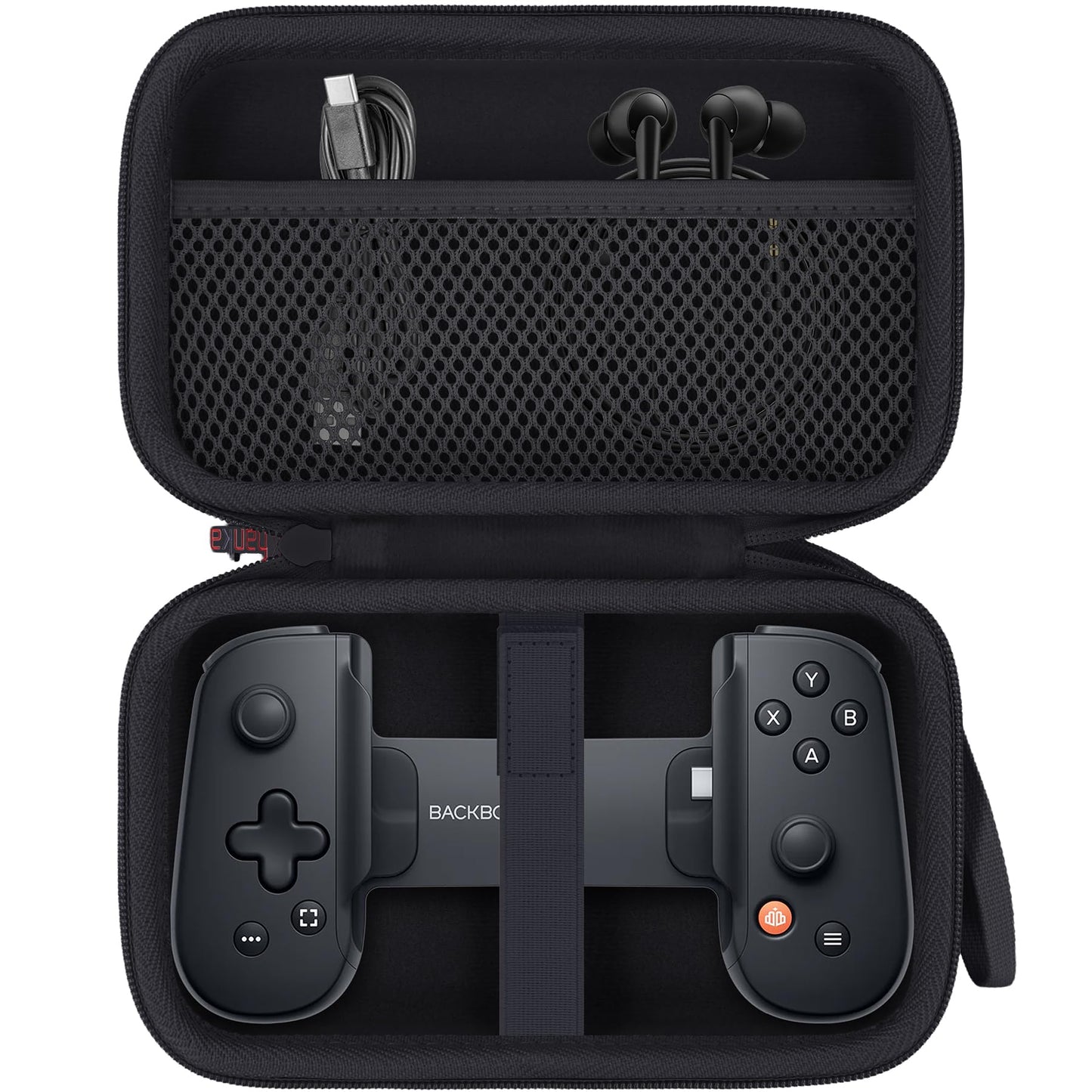 khanka Case for Backbone Pro/Backbone One iOS Mobile Gaming Controller,Carrying Case Compatible with Backbone Pro/One iOS Mobile Gaming
