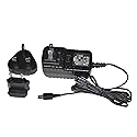 HQRP Wall AC Power Adapter Compatible with JVC Everio GZ-MG130 GZ-MG130U GZ-MG130US Camcorder - (incl. USA Plug & Euro Adapter)