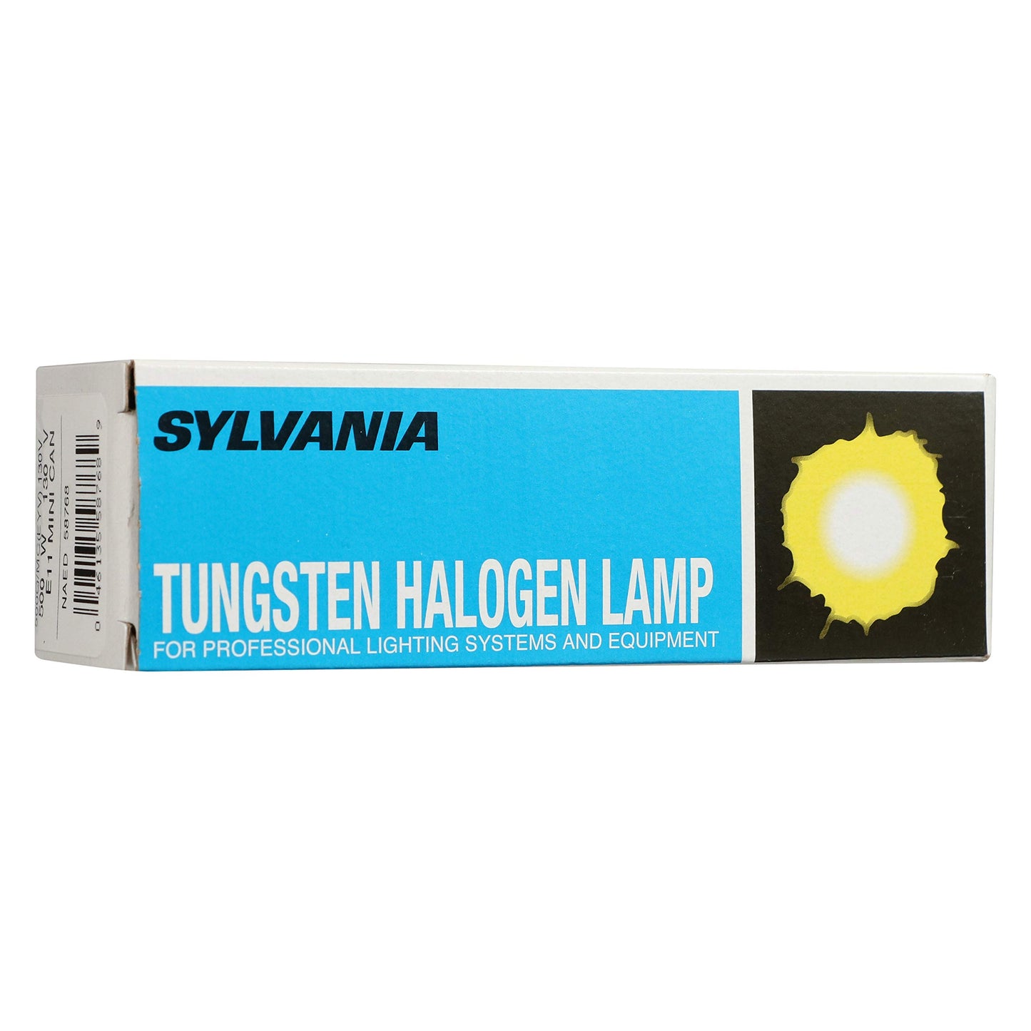 Sylvania T12 Halogen Tube Light Bulb, 500W, Single-End Mini Can Screw Base, 10000 Lumens, 2950K, 100 CRI, White (58768)