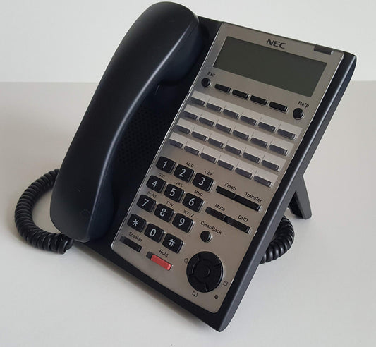 NEC IP4WW-24TXH-B-Tel - Telephone Digital 24-Button Backlit Dialpad Telephone (Black) Model Number IP4WW-24TXH-B-TEL(BK) - 1100063