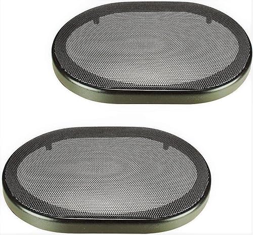 6" x 9" Universal Steel Mesh Protective Speaker Grills-Pair