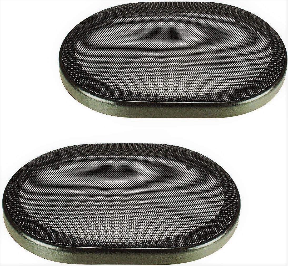6" x 9" Universal Steel Mesh Protective Speaker Grills-Pair