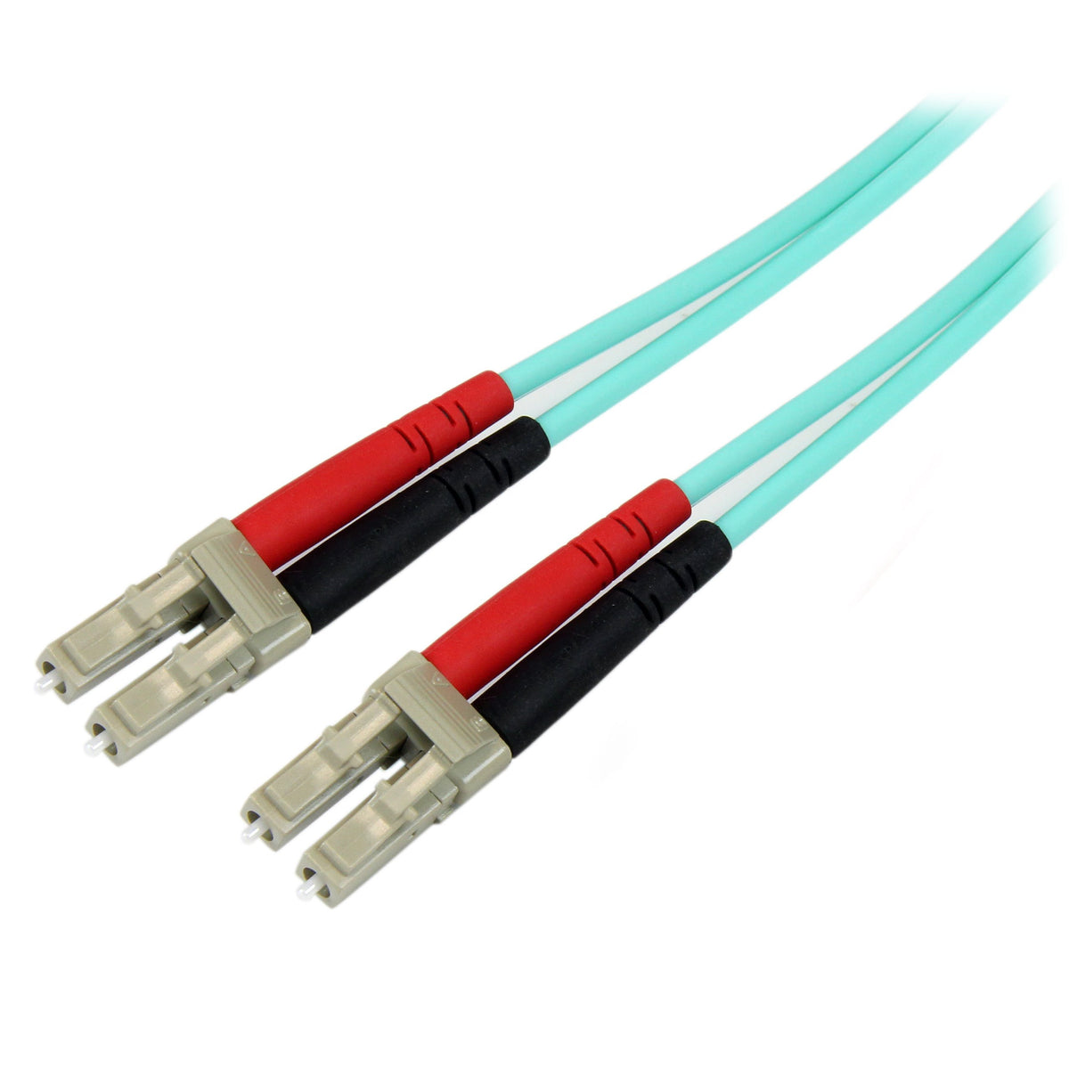 StarTech.com 1m (3ft) LC/'to LC/'OM3 Multimode Fiber Optic Cable, Full Duplex 50/125, 100G, LSZH Fiber Jumper Cord