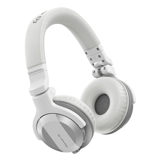 Pioneer DJ HDJ-CUE1BT-W On-Ear Wired Headphones with Bluetooth, White