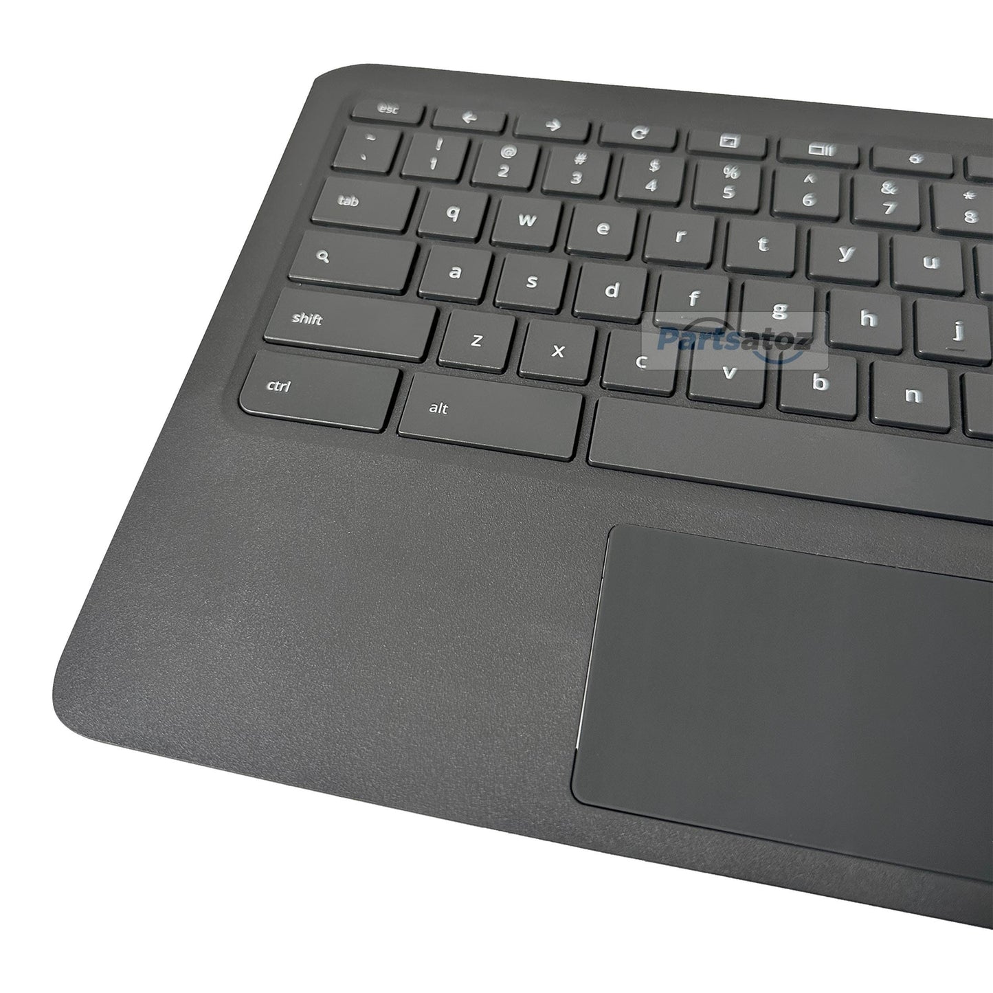 Rinbers Laptop Palmrest Upper Case Top Cover with US English Keyboard Touchpad Assembly Replacement for HP Chromebook 11 11A G6 EE L92224-001