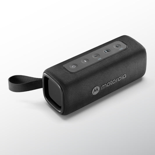 Motorola Sound ROKR 600 Portable Bluetooth Speaker, 6-Hour Playtime, IP67 Water Resistant, Speaker for Home/Outdoors, Compatible with iPhone, Black
