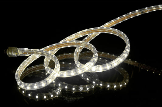 CBconcept UL Listed, 3.3 Feet, Super Bright 900 Lumen, 4000K Soft White, Dimmable, 110-120V AC Flexible Flat LED Strip Rope Light, Commercial Grade