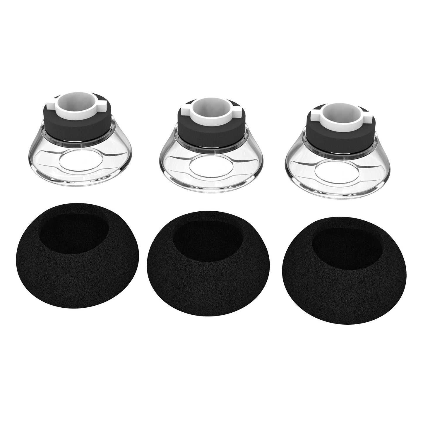 Voyager Legend Eartips Replacement for Plantronics 5200,Earbuds Ear Tips Eargels Foams for Plantronics Voyager Legend & Pro Bluetooth Headset-Small