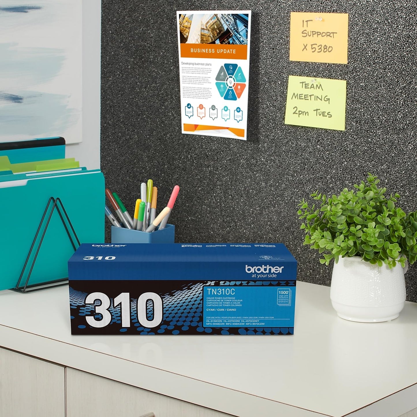 BRTTN310C - Brother TN310C TN-310C Toner