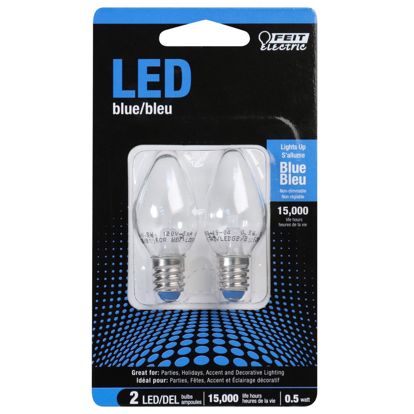 Feit Electric Accent LED Blue Night Light - 2 Pack